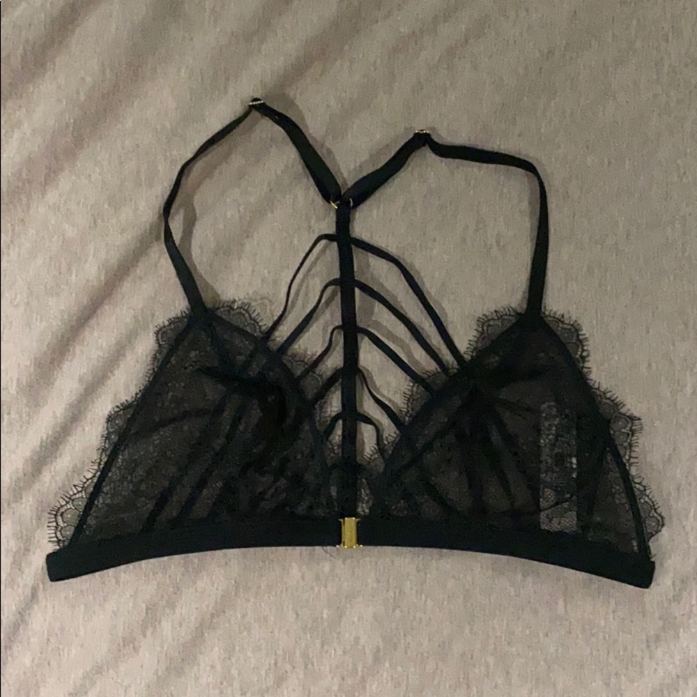 Victoria’s Secret lace bralette SMALL black